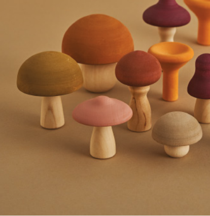 Raduga Grez Mushrooms Wood Toy – mini kardi