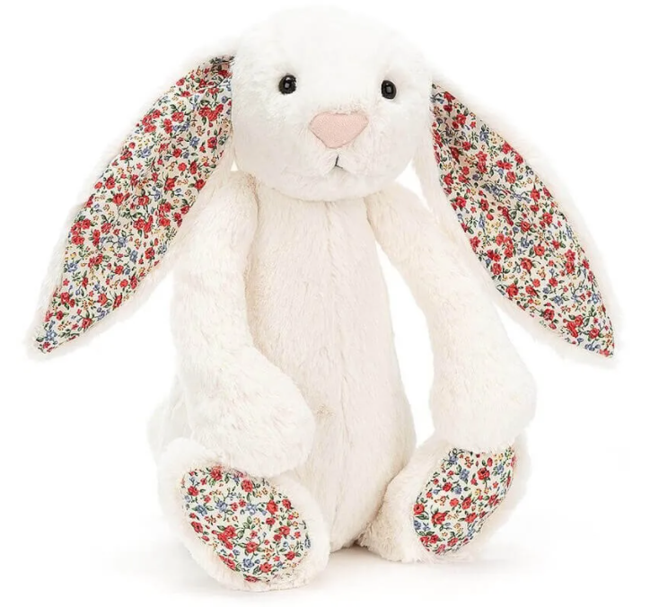 Jellycat Blossom Cream Bunny Small – mini kardi
