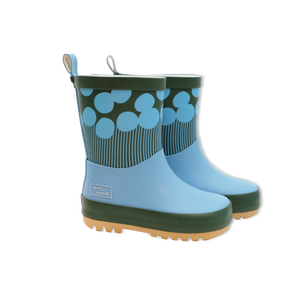 Blue Big Rock Rain Boots