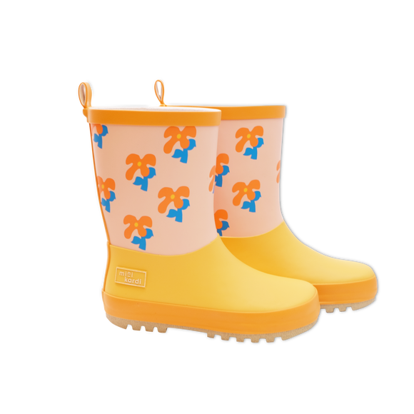 Flower Rain Boots
