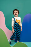 Mini Kardi Blue Check Overall