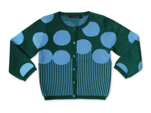 Blue Big Rocks Cardigan