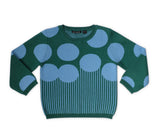 Blue Big Rocks Sweater