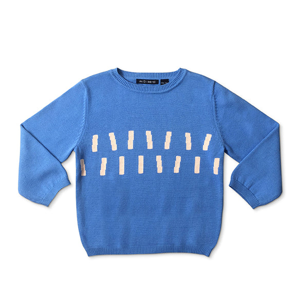 Blue Strips Sweater