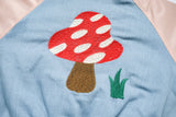 Mini Kardi Mushroom Bomber Jacket / Pink