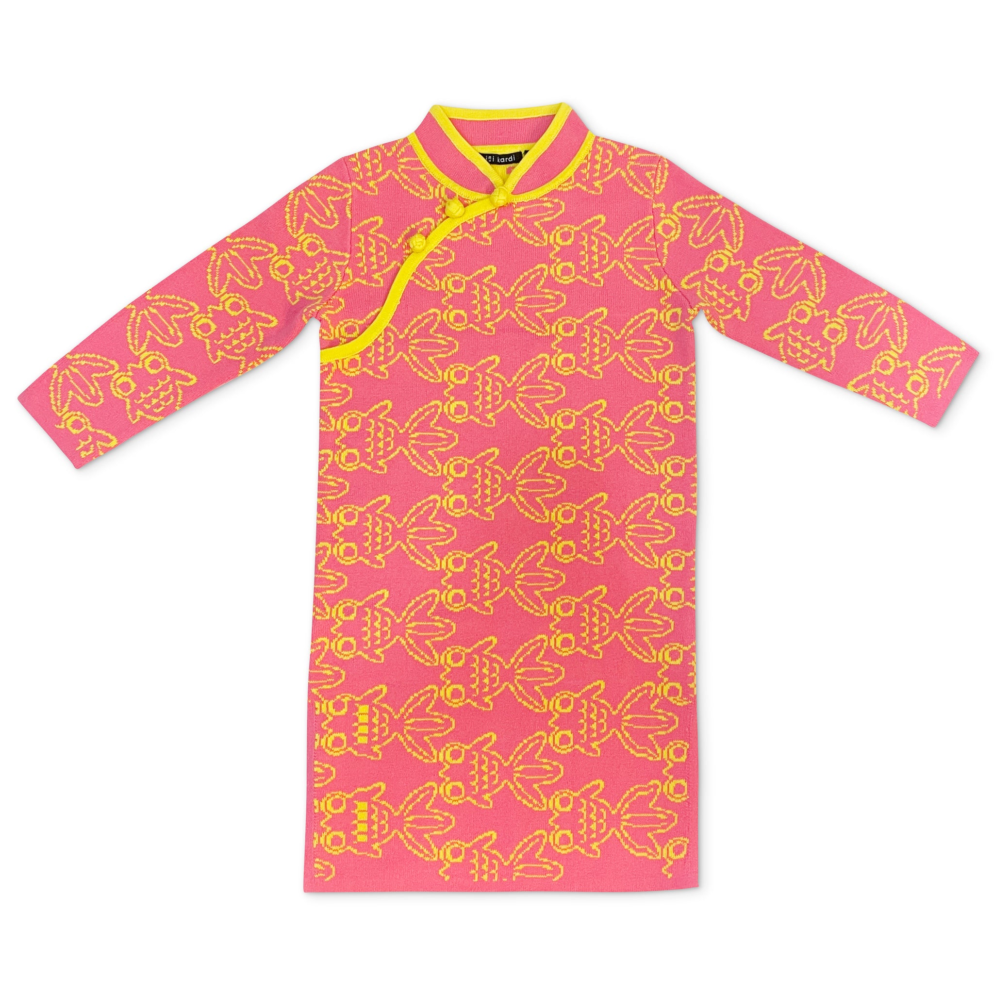 Mini Kardi Goldfish Pink Dress mini kardi Mini Kardi Goldfish Pink Dress mini kardi
