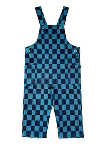 Mini Kardi Blue Check Overall