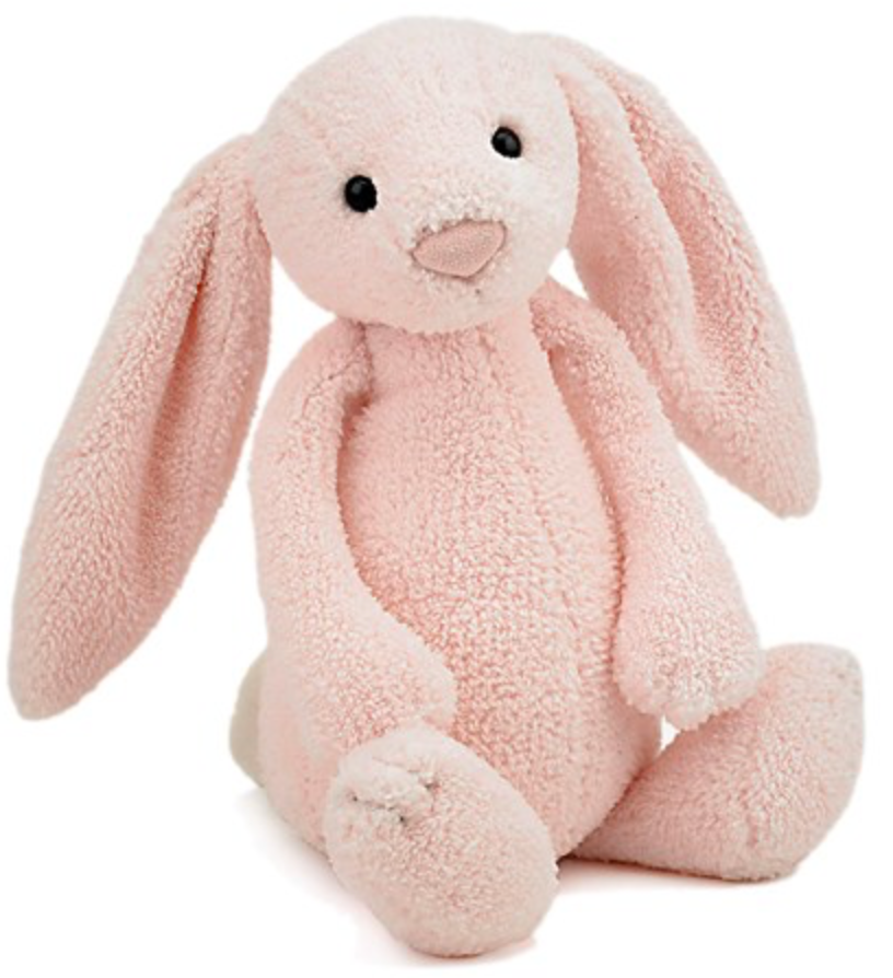 Jellycat Bashful Pink Bunny Huge – mini kardi