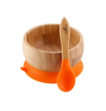 Avanchy Bamboo Baby Suction Bowl + Spoon 竹製碗套裝
