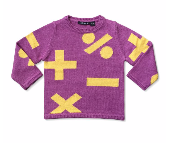 Happy Math Sweater Mini Kardi Maths Sweater – mini kardi