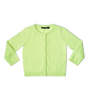 Mini Kardi Cashmere Cardigan / Light Green