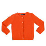 Mini Kardi Cashmere Cardigan / Orange