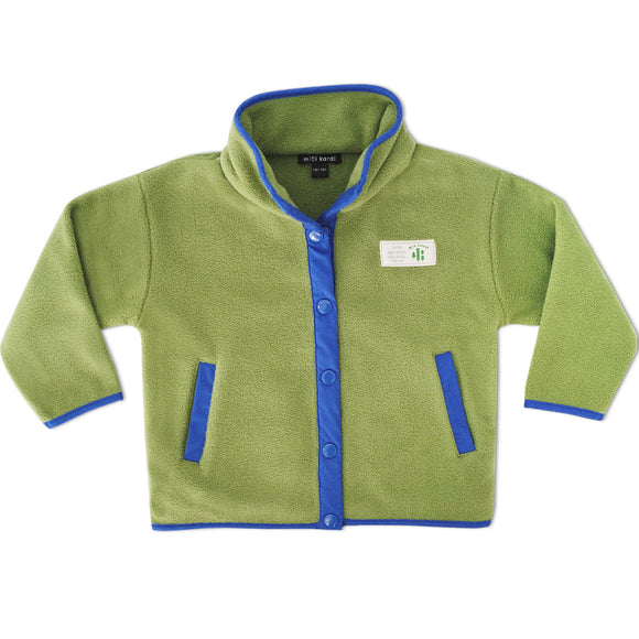 Mini Kardi Forest Fleece Jacket / Dark Green