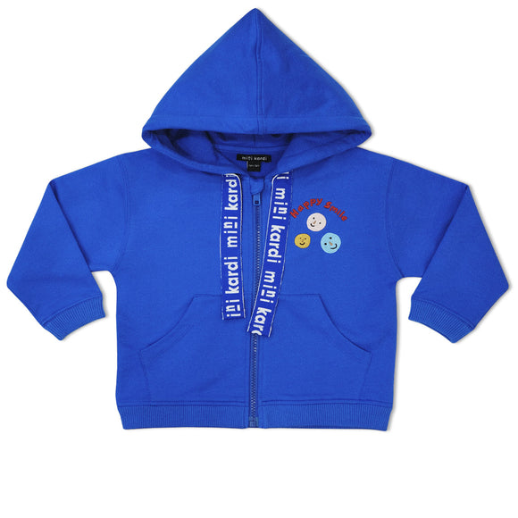 Mini Kardi Happy Smiles Zipper Hoodie