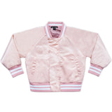 Mini Kardi Mushroom Bomber Jacket / Pink