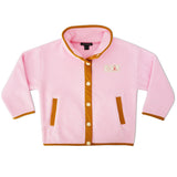 Mini Kardi Mushroom Fleece Jacket / Pink