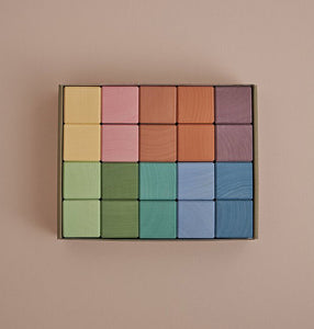 Raduga Grez Earth Pastel Cubes Set 20 Cubes