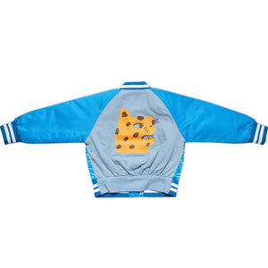 Mini Kardi Tiger Bomber Jacket / Blue