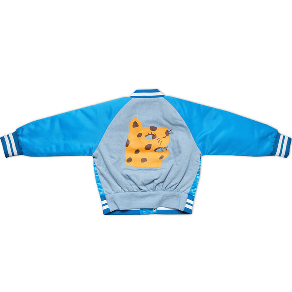 Mini Kardi Tiger Bomber Jacket / Blue