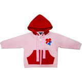 Mini Kardi Big Flower Zipper Hoodie